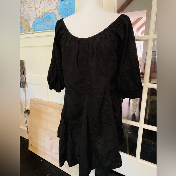 daily practice Dresses & Skirts - Daily practice black mollie tunic dress XS off shoulder